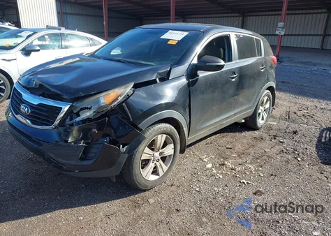 2013 Kia Sportage Lx z USA, uszkodzony, nr VIN KNDPB3A27D7512541